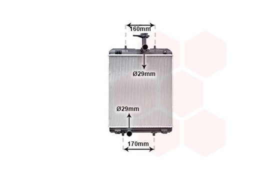 Radiator, engine cooling 09012701 International Radiators