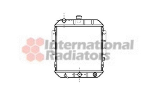Radiator, engine cooling 11002021 International Radiators, Image 2