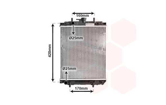 Radiator, engine cooling 11002046 International Radiators, Image 2
