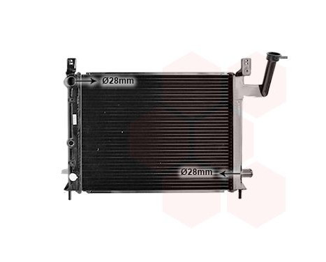 Radiator, engine cooling 13002046 International Radiators, Image 2