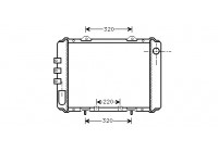 Radiator, engine cooling 13002055 International Radiators