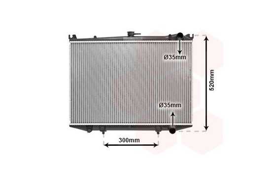 Radiator, engine cooling 13002064 International Radiators, Image 2