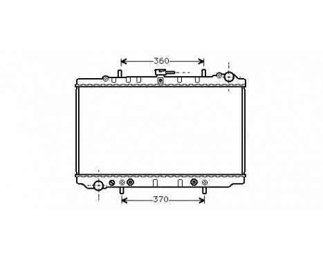 Radiator, engine cooling 13002074 International Radiators