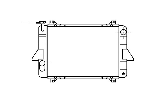 Radiator, engine cooling 13002088 International Radiators