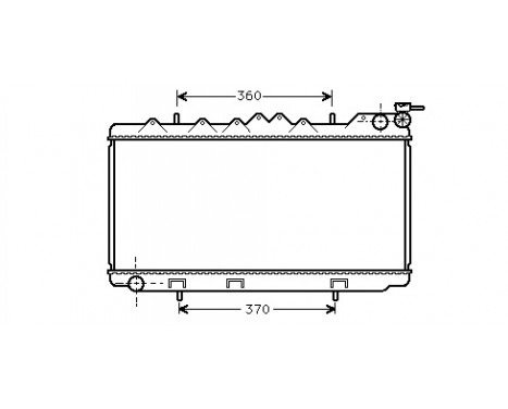Radiator, engine cooling 13002102 International Radiators