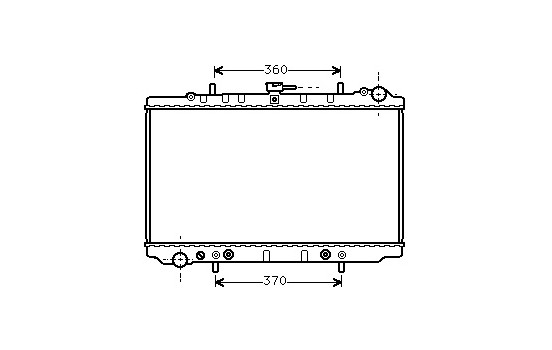 Radiator, engine cooling 13002138 International Radiators