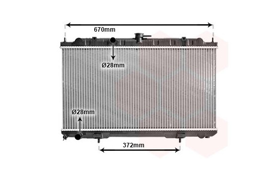 Radiator, engine cooling 13002245 International Radiators, Image 2