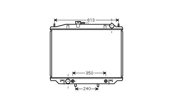 Radiator, engine cooling 13002262 International Radiators