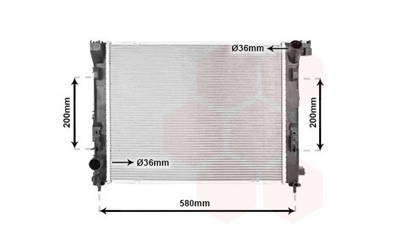 Radiator, engine cooling 13012715 International Radiators