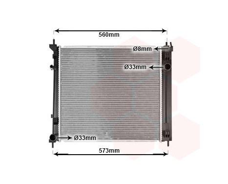 Radiator, engine cooling 13012716 International Radiators