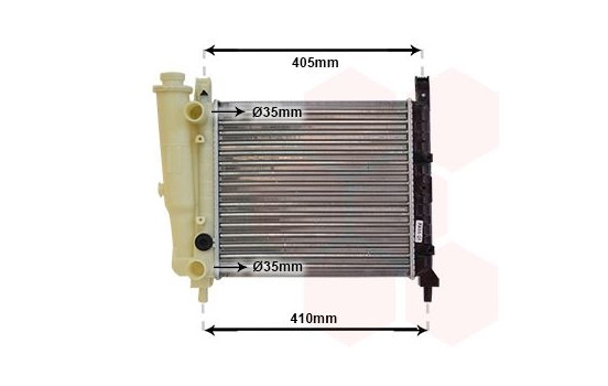 Radiator, engine cooling 17002076 International Radiators