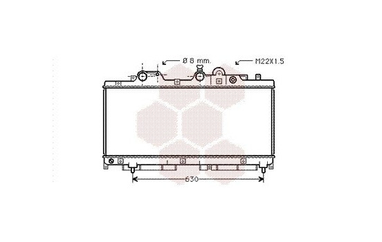 Radiator, engine cooling 17002147 International Radiators, Image 2