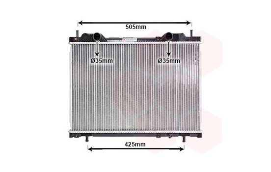 Radiator, engine cooling 17002167 International Radiators, Image 2