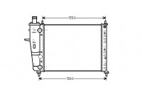 Radiator, engine cooling 17002230 International Radiators