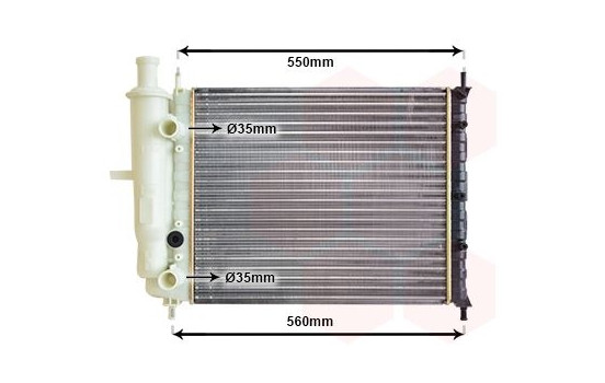 Radiator, engine cooling 17002233 International Radiators, Image 2