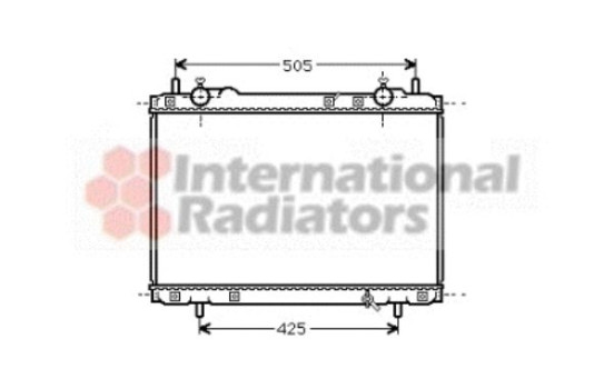 Radiator, engine cooling 17002270 International Radiators, Image 2