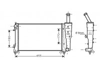 Radiator, engine cooling 17002297 International Radiators