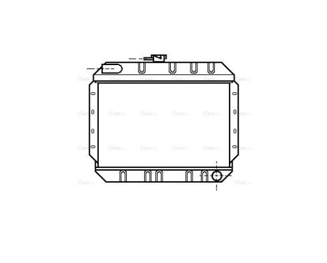 Radiator, engine cooling 18002020 International Radiators