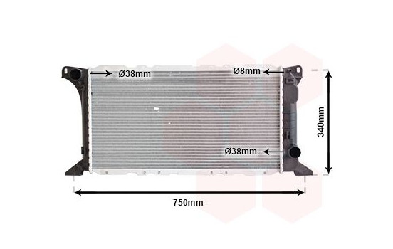 Radiator, engine cooling 18002085 International Radiators