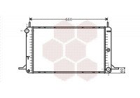 Radiator, engine cooling 18002088 International Radiators