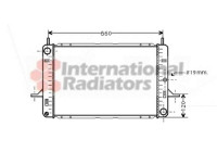 Radiator, engine cooling 18002122 International Radiators