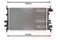 Radiator, engine cooling 18002148 International Radiators