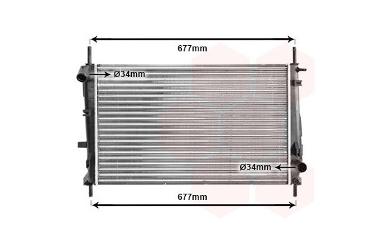 Radiator, engine cooling 18002165 International Radiators