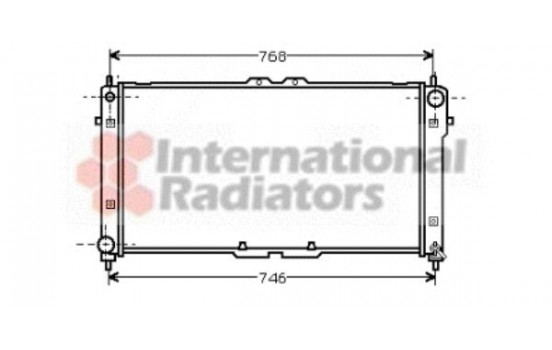 Radiator, engine cooling 18002181 International Radiators