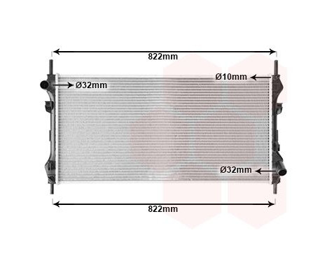 Radiator, engine cooling 18002320 International Radiators, Image 2