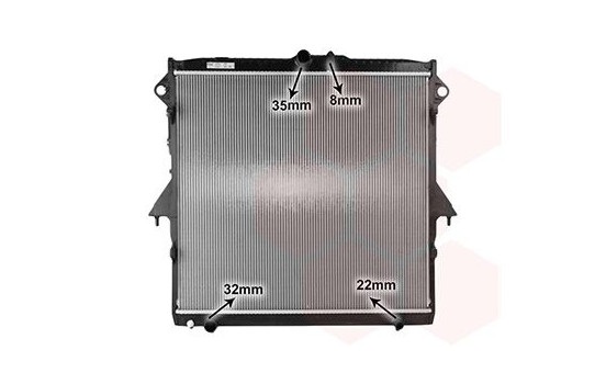 Radiator, engine cooling 18012734 International Radiators