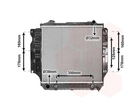 Radiator, engine cooling 21002023 International Radiators, Image 2