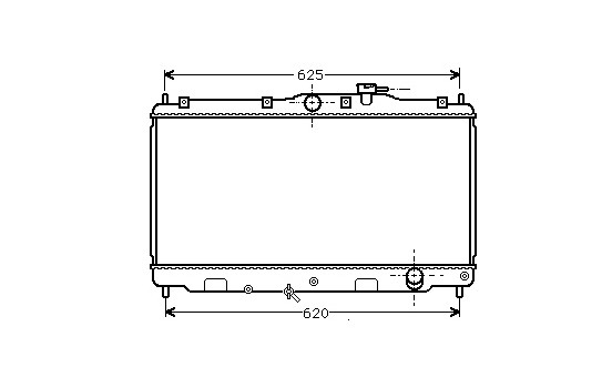 Radiator, engine cooling 25002016 International Radiators