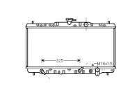 Radiator, engine cooling 25002041 International Radiators