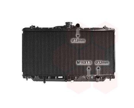 Radiator, engine cooling 25002055 International Radiators, Image 2