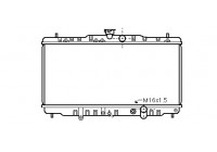 Radiator, engine cooling 25002057 International Radiators