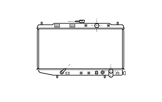 Radiator, engine cooling 25002059 International Radiators