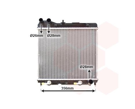 Radiator, engine cooling 25002161 International Radiators, Image 2