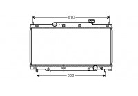 Radiator, engine cooling 25002164 International Radiators