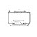 Radiator, engine cooling 25002166 International Radiators