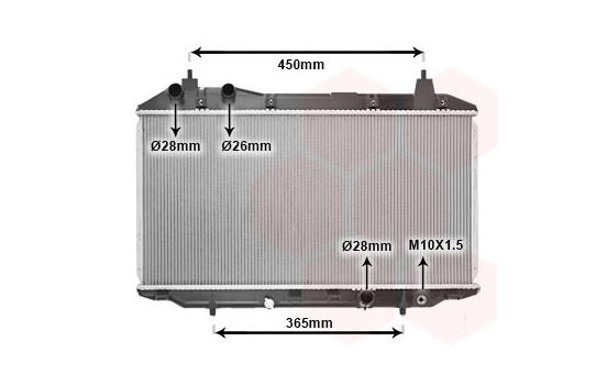 Radiator, engine cooling 25002188 International Radiators, Image 2
