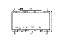 Radiator, engine cooling 25002226 International Radiators