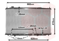 Radiator, engine cooling 25002277 International Radiators