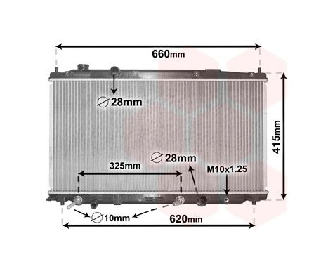 Radiator, engine cooling 25002277 International Radiators