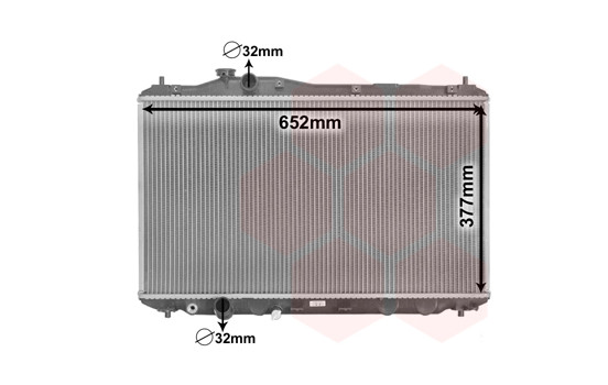 Radiator, engine cooling 25002702 International Radiators