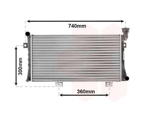 Radiator, engine cooling 26002015 International Radiators