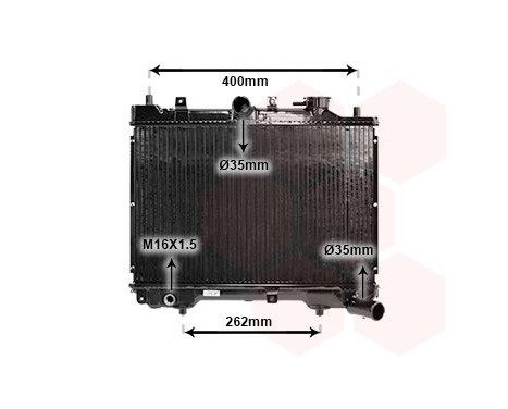 Radiator, engine cooling 27002023 International Radiators