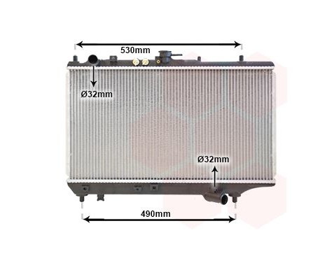 Radiator, engine cooling 27002071 International Radiators
