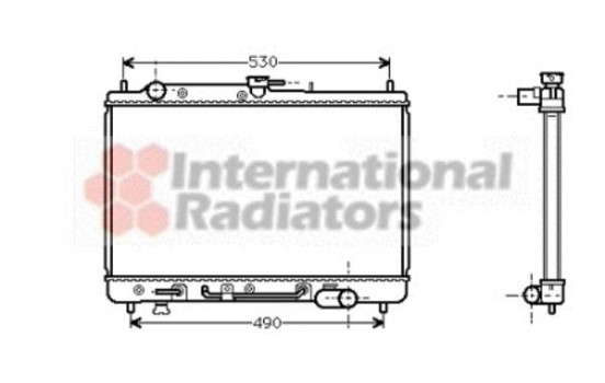 Radiator, engine cooling 27002089 International Radiators