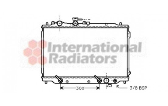 Radiator, engine cooling 27002096 International Radiators