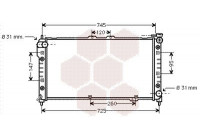 Radiator, engine cooling 27002113 International Radiators